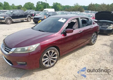 2014 Honda Accord Sport from USA, damaged, VIN 1HGCR2F53EA272921